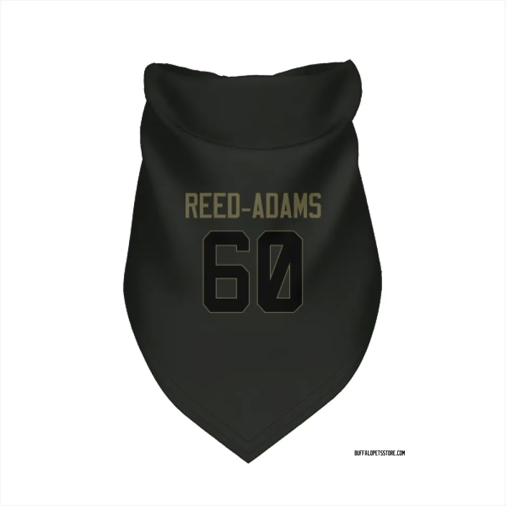 Buffalo Bills Ar'maj Reed-Adams Black Service Pet Bandana for Dog & Cat