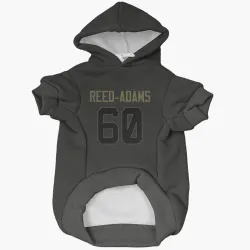 Buffalo Bills Ar'maj Reed-Adams Black Service Pet Hoodie for Dog & Cat
