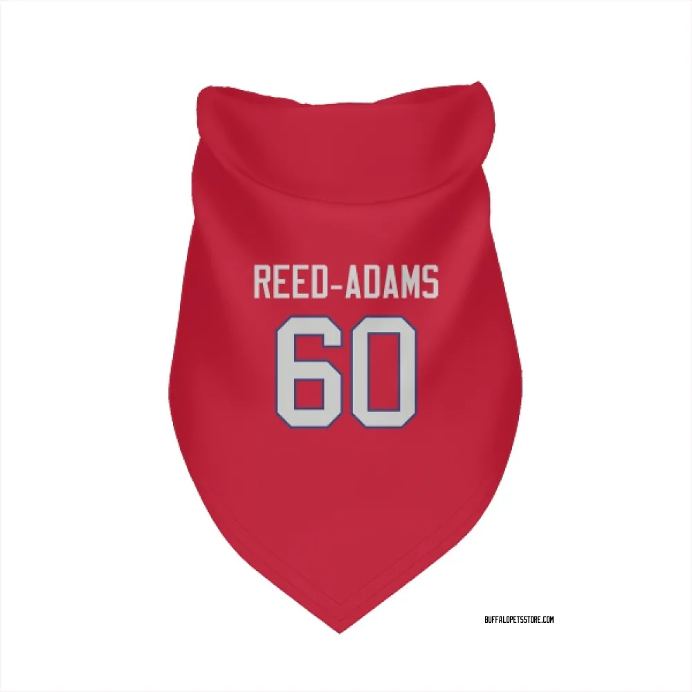 Buffalo Bills Ar'maj Reed-Adams Red Pet Bandana for Dog & Cat