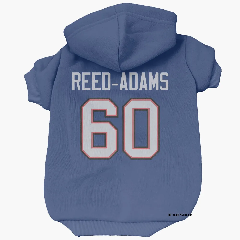 Buffalo Bills Ar'maj Reed-Adams Royal Pet Hoodie for Dog & Cat