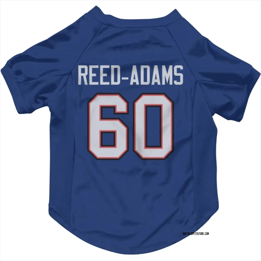 Buffalo Bills Ar'maj Reed-Adams Royal Pet Jersey for Dog & Cat