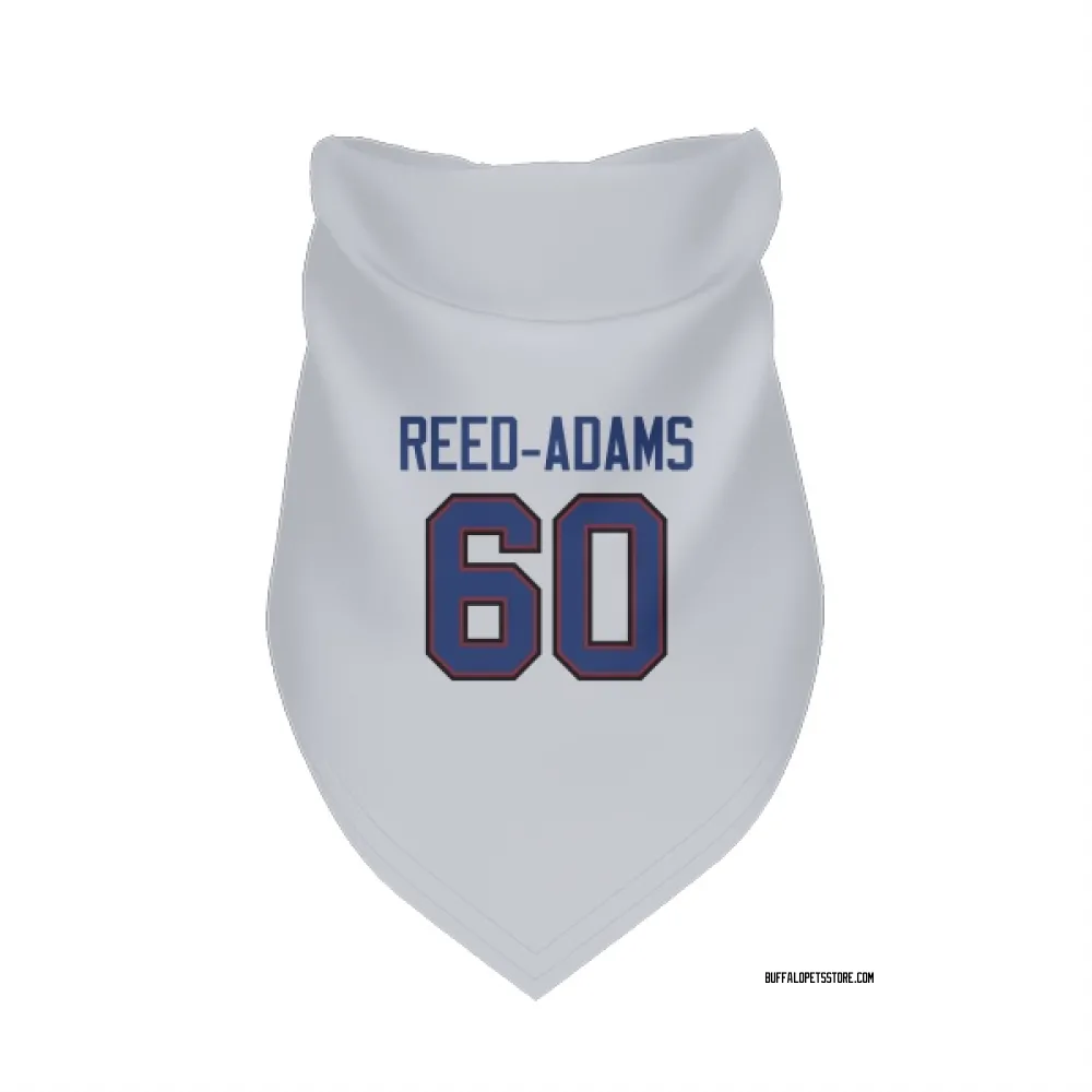 Buffalo Bills Ar'maj Reed-Adams White Pet Bandana for Dog & Cat