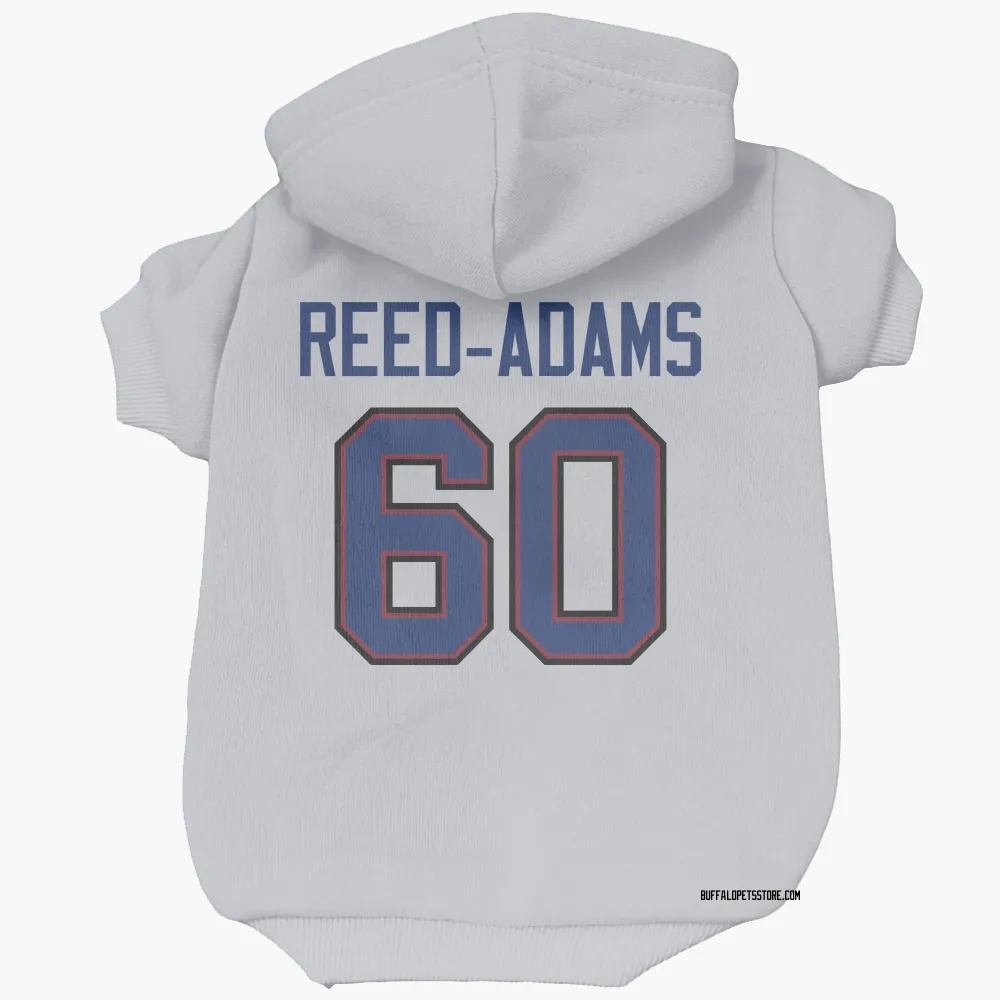 Buffalo Bills Ar'maj Reed-Adams White Pet Hoodie for Dog & Cat