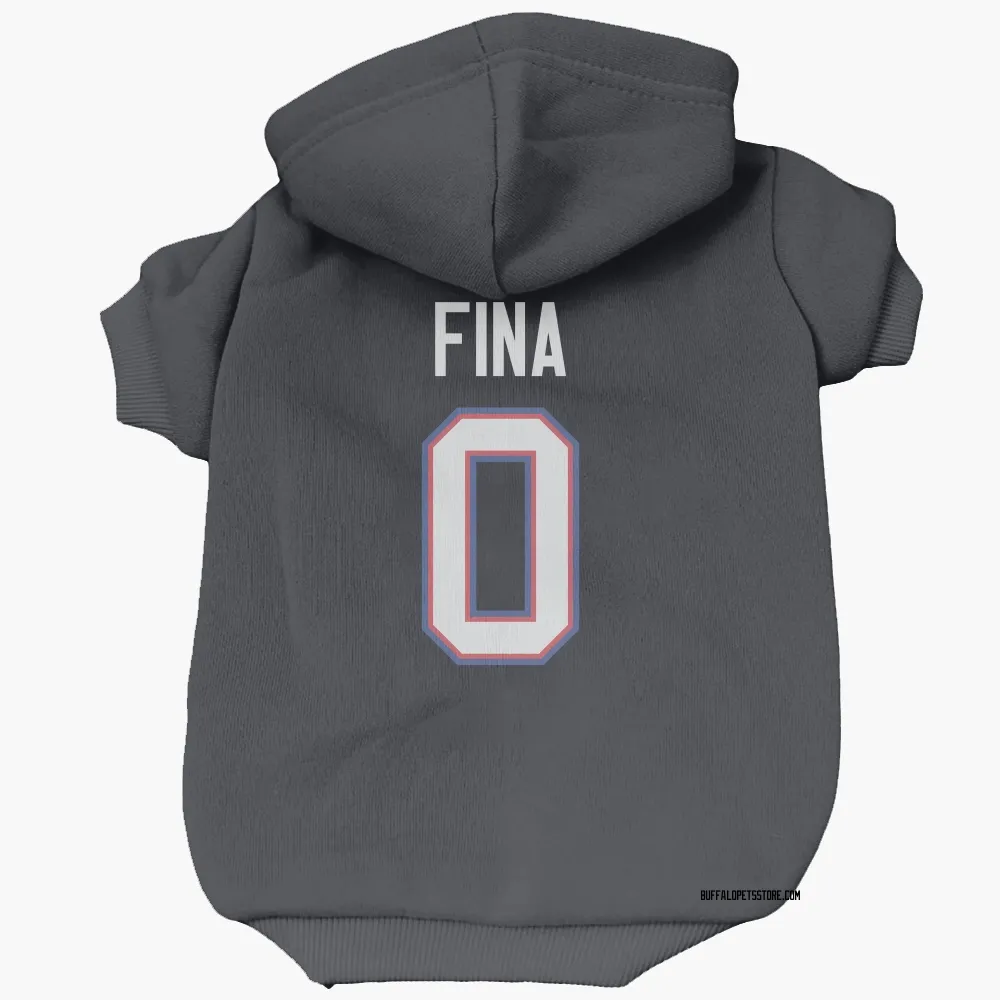 Buffalo Bills Bruno Fina Navy Pet Hoodie for Dog & Cat