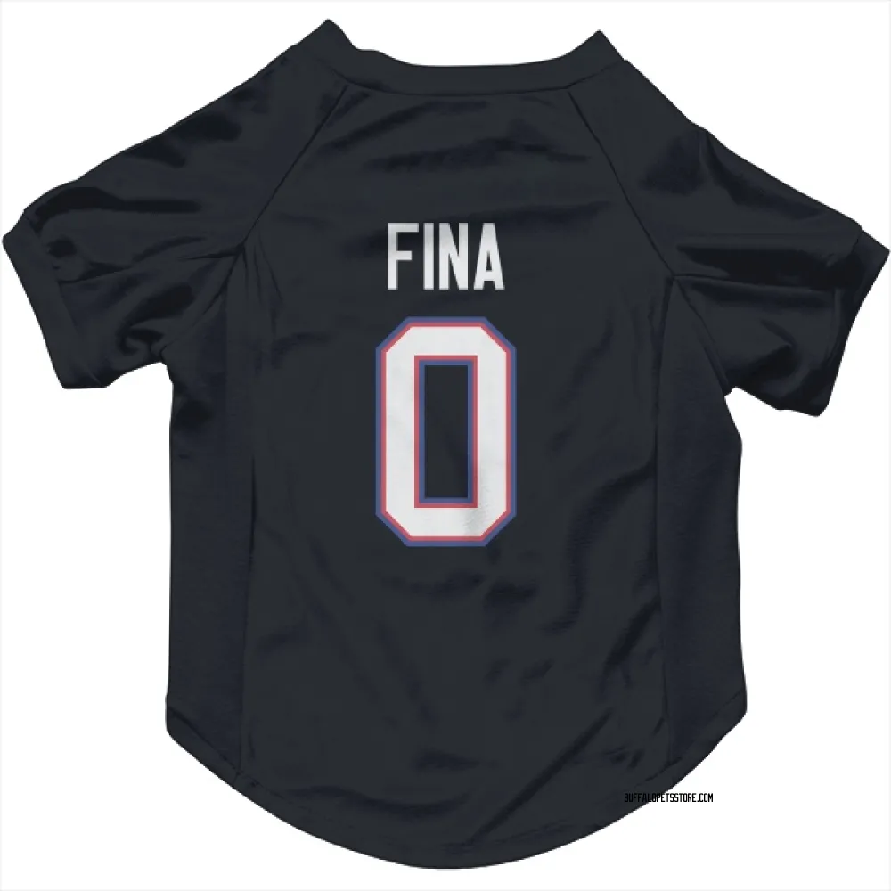 Buffalo Bills Bruno Fina Navy Pet Jersey for Dog & Cat