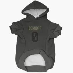 Buffalo Bills Cade Denhoff Black Service Pet Hoodie for Dog & Cat