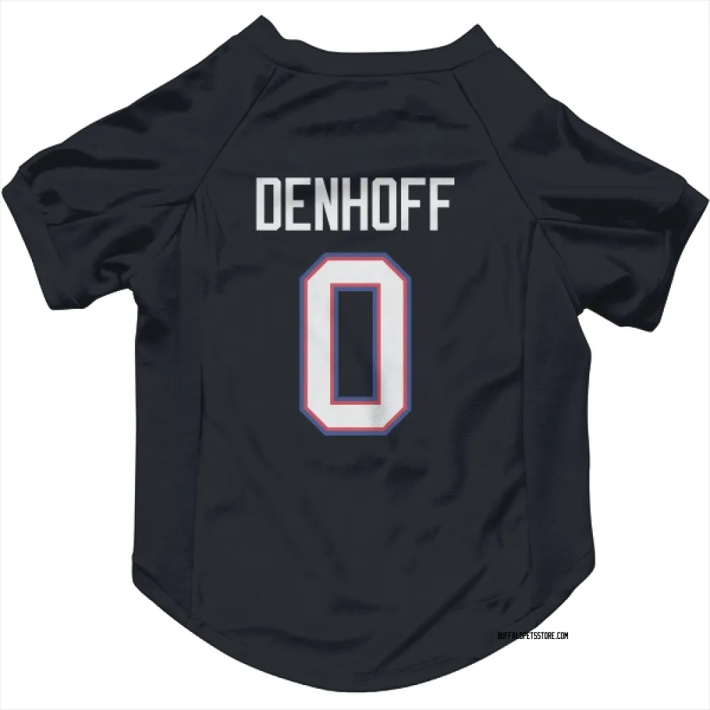 Buffalo Bills Cade Denhoff Navy Pet Jersey for Dog & Cat