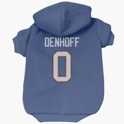 Buffalo Bills Cade Denhoff Royal Pet Hoodie for Dog & Cat