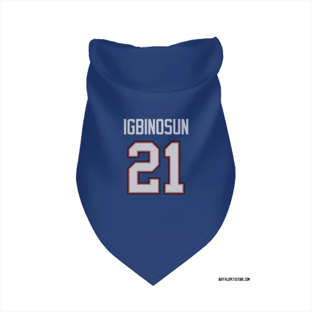 Buffalo Bills Davison Igbinosun Royal Pet Bandana for Dog & Cat