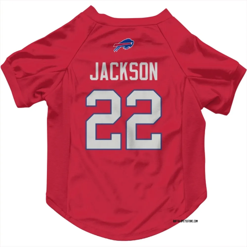 Buffalo Bills Fred Jackson Red Pet Jersey for Dog & Cat