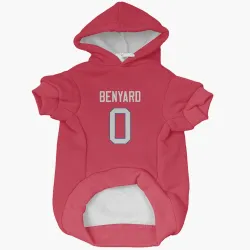 Buffalo Bills Gabriel Benyard Red Pet Hoodie for Dog & Cat