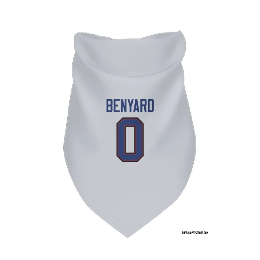 Buffalo Bills Gabriel Benyard White Pet Bandana for Dog & Cat