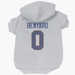 Buffalo Bills Gabriel Benyard White Pet Hoodie for Dog & Cat