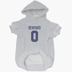 Buffalo Bills Gabriel Benyard White Pet Hoodie for Dog & Cat