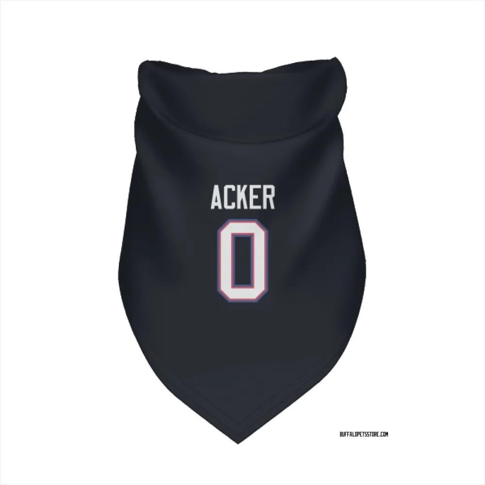 Buffalo Bills Jackson Acker Navy Pet Bandana for Dog & Cat
