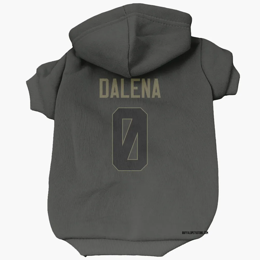 Buffalo Bills Mac Dalena Black Service Pet Hoodie for Dog & Cat