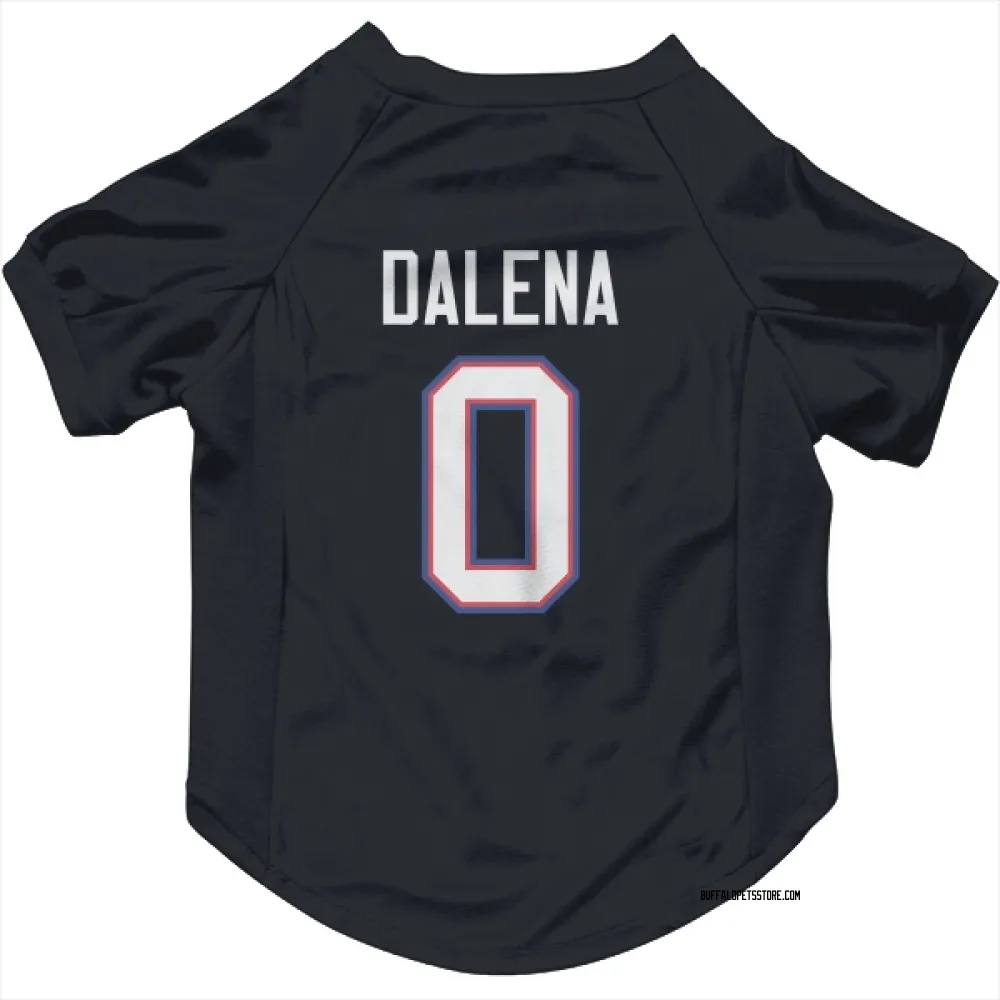Buffalo Bills Mac Dalena Navy Pet Jersey for Dog & Cat