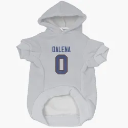 Buffalo Bills Mac Dalena White Pet Hoodie for Dog & Cat