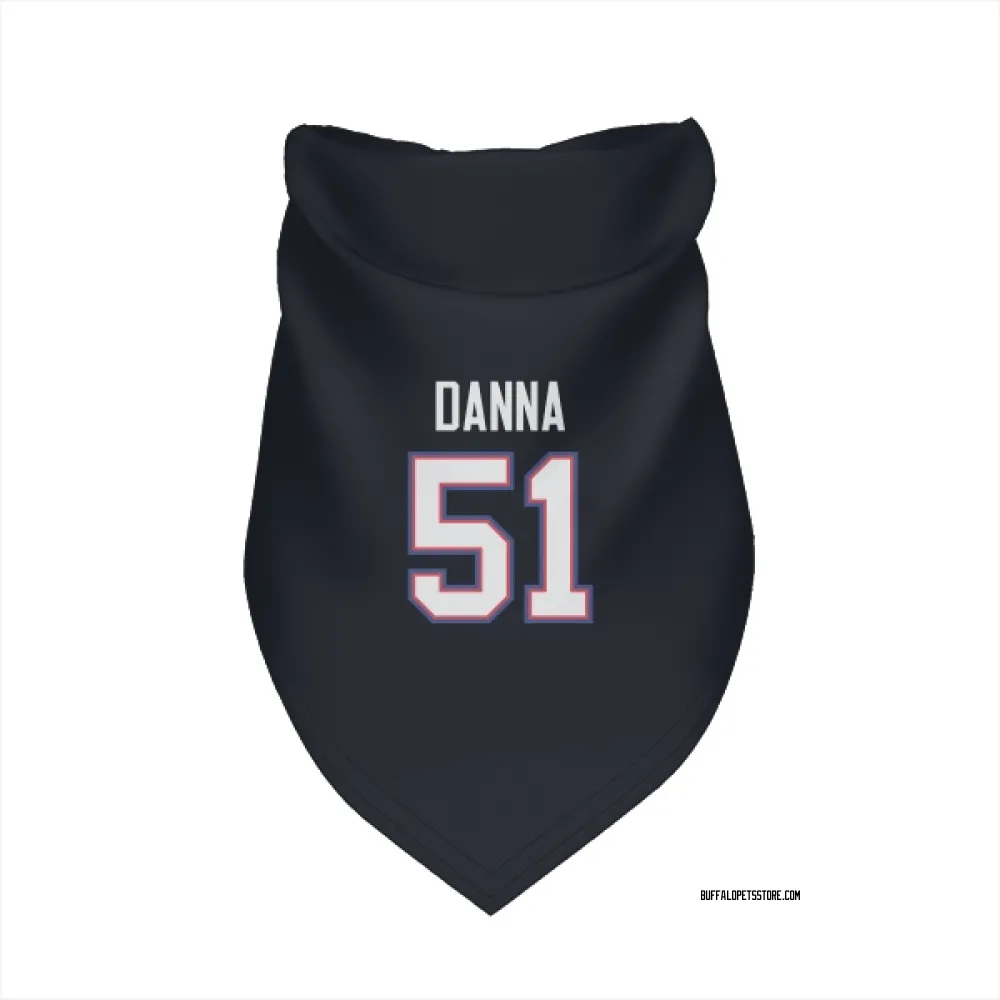 Buffalo Bills Mike Danna Navy Pet Bandana for Dog & Cat