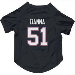 Buffalo Bills Mike Danna Navy Pet Jersey for Dog & Cat
