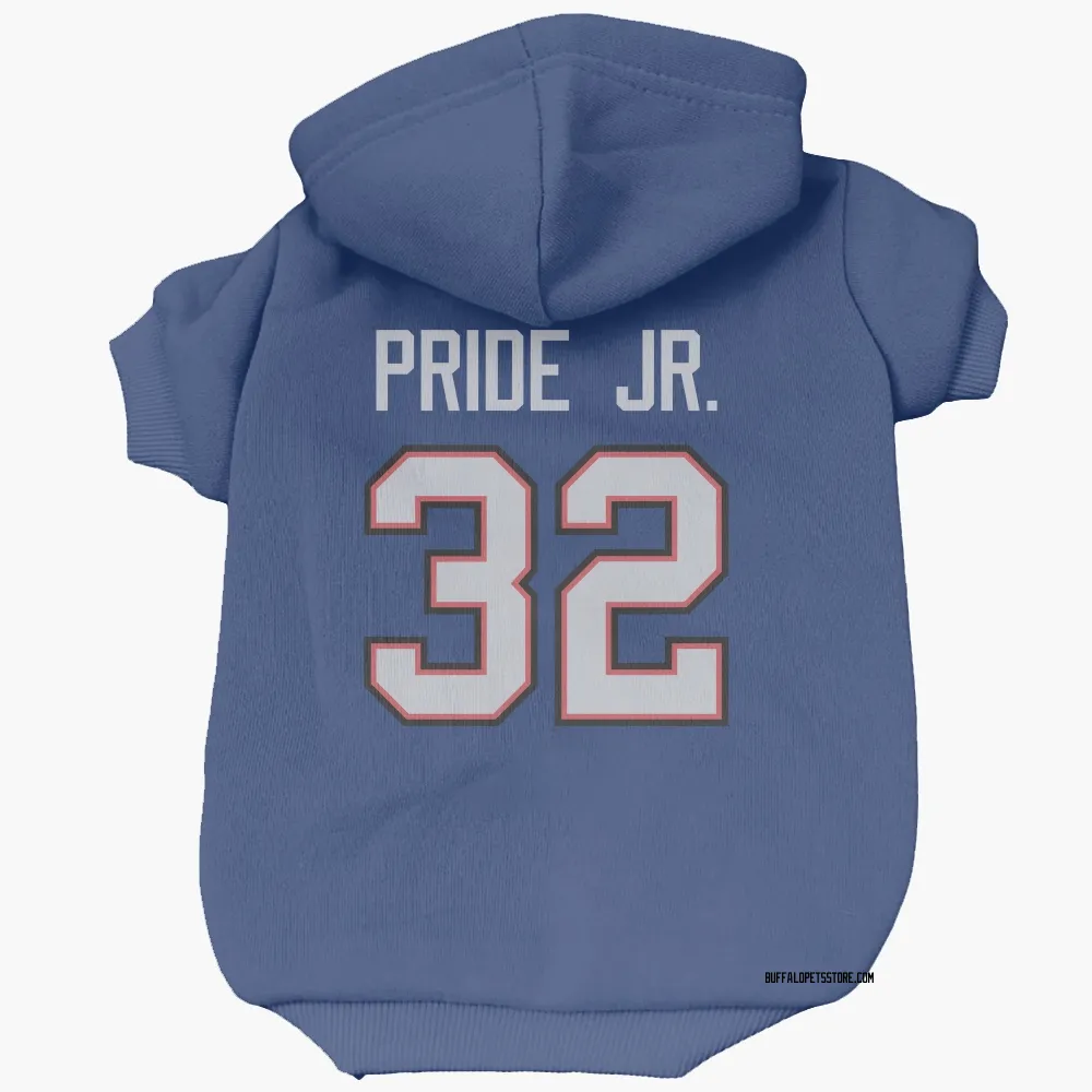Buffalo Bills Toriano Pride Jr. Royal Pet Hoodie for Dog & Cat