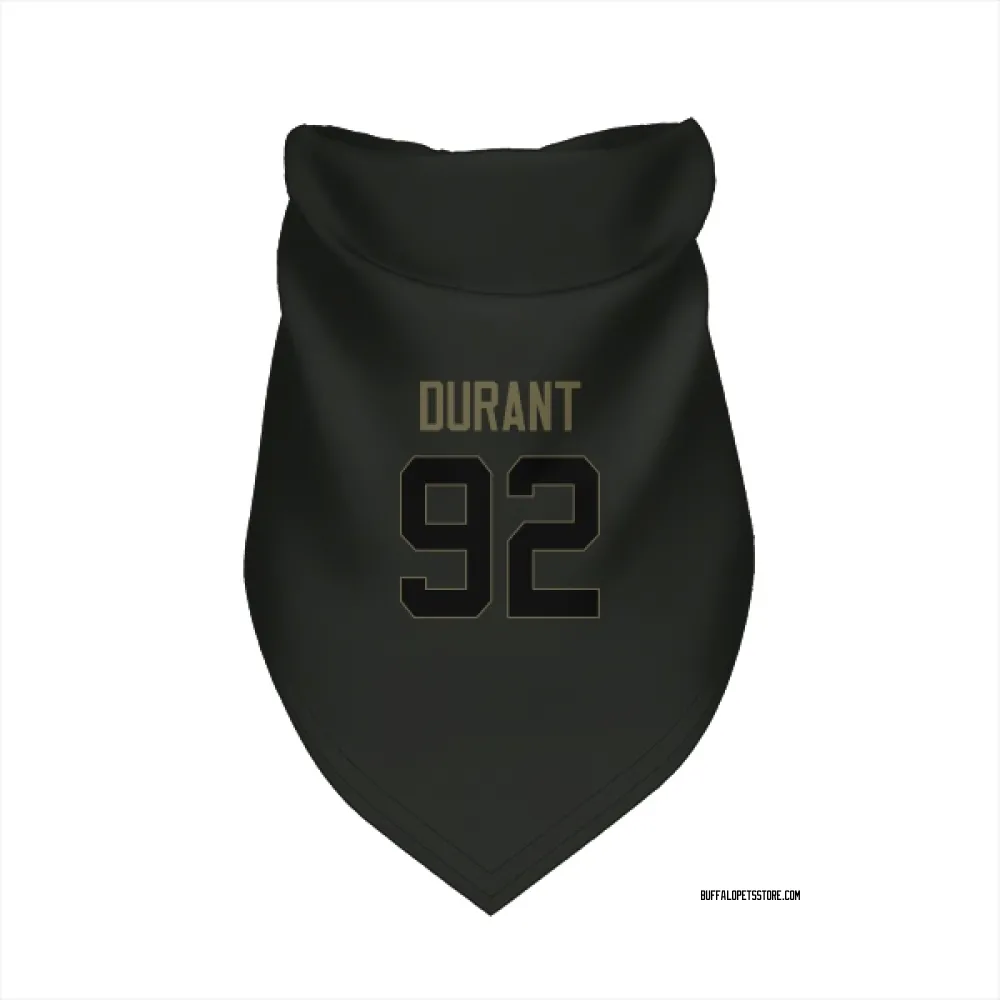 Buffalo Bills Zane Durant Black Service Pet Bandana for Dog & Cat