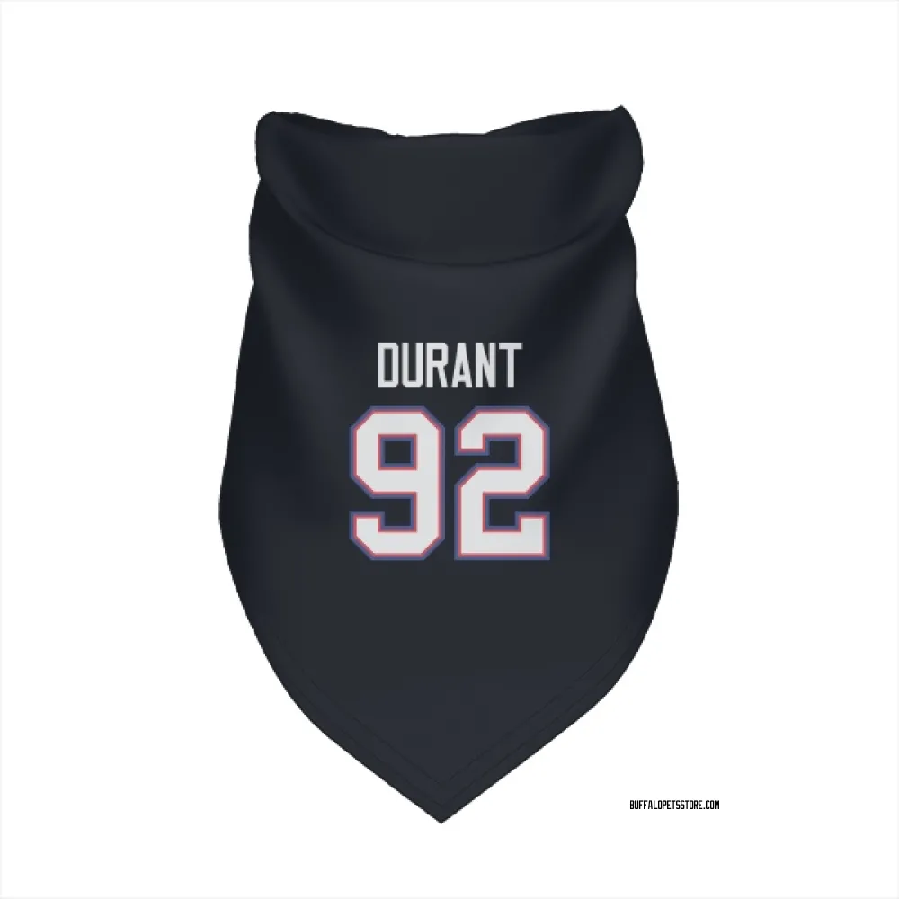 Buffalo Bills Zane Durant Navy Pet Bandana for Dog & Cat